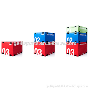 Gym Soft Plyo Box Plyometreics Box Untuk Melompat